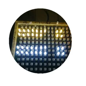 8000 K-9000 K 냉 흰 7-8lm 5mm flat top 오목 5mm led diode