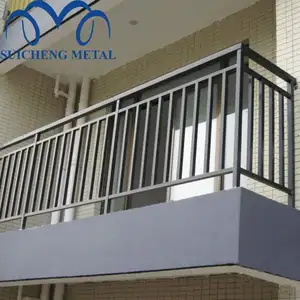 Guangzhou Factory Security Spear Top Wrought Iron Fence / Welded Extend Spear Top Picket Wrought Iron Fence