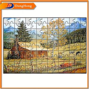 3d cube puzzle, papier puzzle puzze, personnalisé puzzle puzzles - Product Image 1