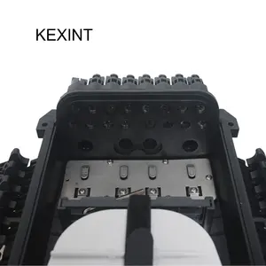 KEXINT 96 144 Core Multicore Joint Verschluss Fiber Optic FTTX Netzwerk System Anschluss OTB Verteilung Box IP65