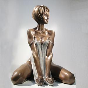 Custom Made <strong>Erotic</strong> Bronze Nude <strong>Sculpture</strong> for Decoration - Product Image 1