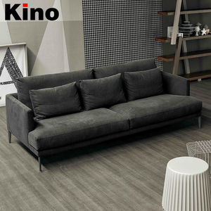 Sofá de tela moderno, mueble escandinavo, sofá clásico moderno, sofá de diseño de mediados de siglo - Product Image 2