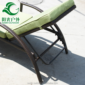 Professionnel usine directement grand piscine extérieure chaises de plage chaise longue - Product Image 4