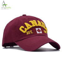 Gorras — casquette de Baseball drapeau du Canada pour hommes, ajustable, en coton, de marque, nouvelle collection