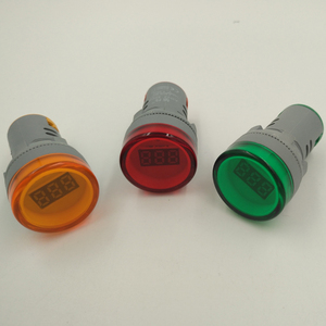 Ad16 22ds Mini kỹ thuật số vôn kế 230V AC vôn kế chỉ số ánh sáng 22mm kỹ thuật số chỉ số đèn tròn mini Điện áp Meter - Product Image 4