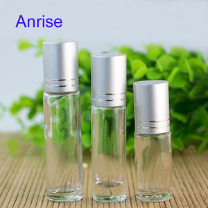 Fancy <span class=keywords><strong>10Ml</strong></span> Rõ Ràng Thủy Tinh Mỹ Phẩm Cuộn Trên Chai Khuếch Tán Tinh Dầu Nước Hoa Thép Thủy Tinh Lăn Chai - Product Image 4