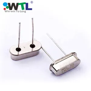 WTL HC-49S Kristal Quartz 16 MHz osilator kuarsa HC-49S profil rendah 30ppm 20pF