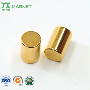 고품질 금도금 실린더 N50 네오디뮴 자석 - Product Image 3