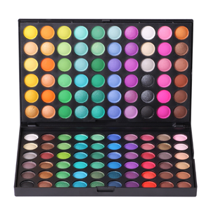 Palette de fards à paupières <span class=keywords><strong>bio</strong></span> à haute pigmentation de 120 couleurs pour produits de <span class=keywords><strong>maquillage</strong></span> pour femmes, marque privée - Product Image 4