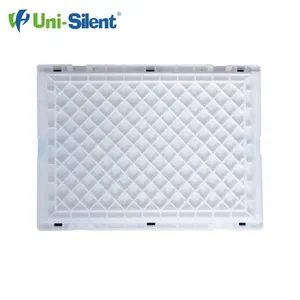 Uni-Silent 20L حجم 100% جديد PP شفافة قابلة للطي صندوق تخزين من البلاستيك TX362627W