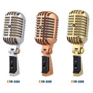 Vintage Handheld <strong>Microphone</strong> Style and Recording <strong>Singing</strong> Use Professional Retro <strong>Microphone</strong> - Product Image 1