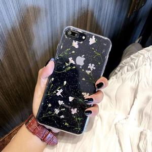 Reale Fiori Secchi Fiori Molle di TPU Della Copertura Posteriore Per il <span class=keywords><strong>iPhone</strong></span> X <span class=keywords><strong>6</strong></span> 6S 7 8 più Cassa Del Telefono <span class=keywords><strong>Trasparente</strong></span> per il caso di XR XS Max Copertura - Product Image 4
