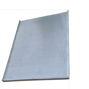 Bandejas perforadas rectangulares de acero inoxidable, para hornear, hechas a medida, 80x60 - Product Image 2