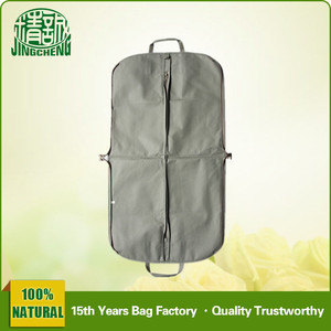 <span class=keywords><strong>Mango</strong></span> Hacia Abajo Ropa de la Capa Bolsas de Ropa Cubierta con Cierre de Cremallera - Product Image 1