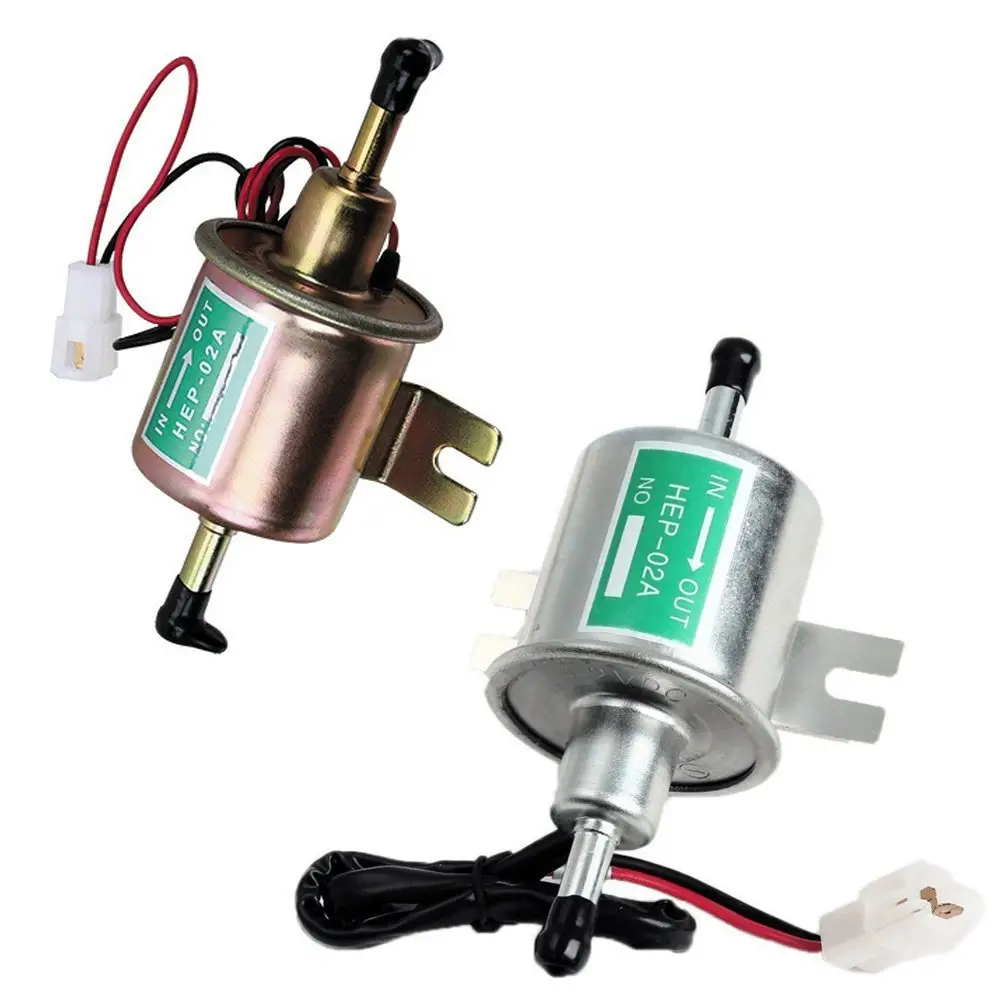 Universal 12 볼트) 저 (Low) 압력 Gas 가솔린 디젤 Inline Electric Fuel Pump-Model: HEP-02