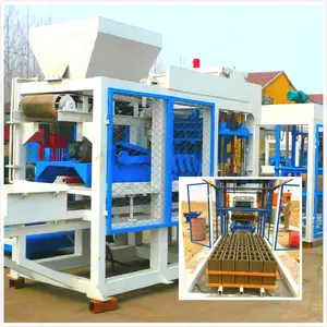 machine de bloque automatique,machine de fabrication de parpaing automatique industriel qt8-15