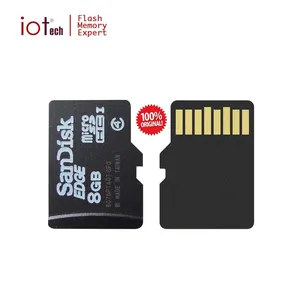 [No perakende, Hiçbir ambalaj] Toplu ambalaj Toptan Orijinal Sandisk 8 GB bellek Mikro SD Kart