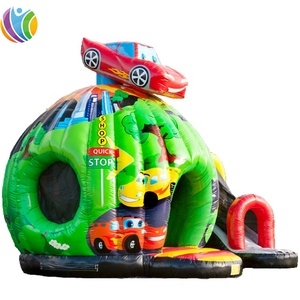 Phổ biến sân chơi ngoài trời disco ball xe nhà trả lại, con quái vật xe lâu đài <span class=keywords><strong>bouncy</strong></span>, inflatable con quái vật xe dome lâu đài để bán - Product Image 2