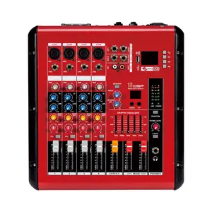 amplificatore di potenza m audio Suppliers-4 Canali Professionale di Miscelazione Amplificatore Amp Powered Mixer Audio di Potenza PMR406