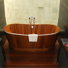 Bañera de madera - Product Image 1