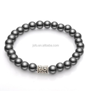 Unisexe Femmes Hommes Bracelets Jaune Picasso Haltère Charmes Bracelet Pierre Naturelle Bijoux - Product Image 6