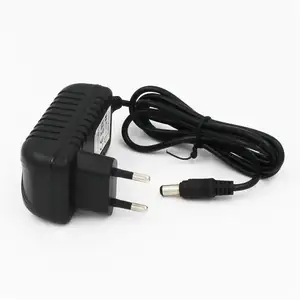 12 Volt 500ma Dc Adapter for cctv led Eu Plug Wall 12v 1a power adaptor