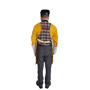 Veste de travail de protection imperméable et durable de haute qualité en matériau Ather sans capuche pour soudeurs - Product Image 2