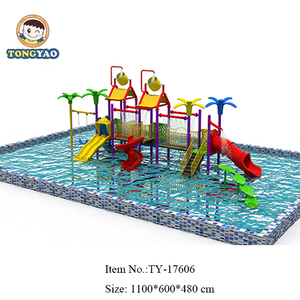 Equipo de Juegos Acuáticos Flotantes de Fibra de Vidrio y Plástico para Exteriores, Piscinas de Gran Capacidad con Tamaño Personalizado, Juegos para Parques Acuáticos - Product Image 6