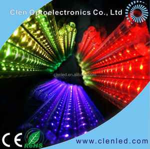 Meteor led tube rain drop lumière extérieure grande chute de neige led lumières de noël - Product Image 5