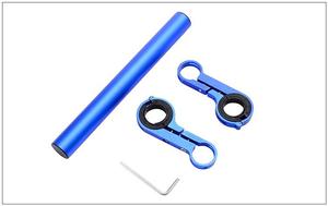 Supporto per telefono leggero maniglia accessori per biciclette telaio per bici estensione del manubrio della bicicletta multifunzione a doppia estensione - Product Image 5