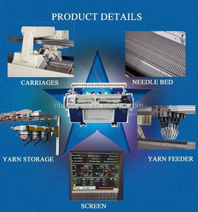 Phanstar varios calibre Navidad utilizado plana máquina de tejer suéter - Product Image 2