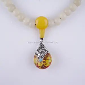 الهند القديمة الهندوسية البيج الطبيعي جولة بودي البذور سبحة صلاة المجوهرات من شركة أجنبية