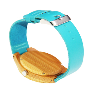 2017 Vogue 100% natural eco-friendly bamboo wholesale high quality wrist watch with Japan movt miyota 2035 - Product Image 6