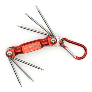 Móc Khóa Đa Năng, Bộ Tua Vít Bỏ Túi, Trình Điều Khiển Vít Sao Torx Phẳng Phillips, Bộ Dụng Cụ Sửa Chữa Cho Điện Thoại - Product Image 2