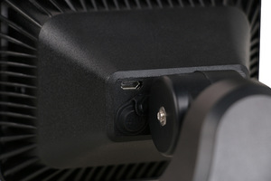 Sans Fil Fonctionnant sur piles Radar capteur lumière haute Lumen LED Spotlight noir intérieur extérieur plafond mur <span class=keywords><strong>garage</strong></span> - Product Image 4