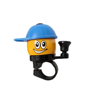 Accessoires de vélo 35mm Enfants nouveauté jaune homme casqué forme vélo cloche vélo cloche - Product Image 3