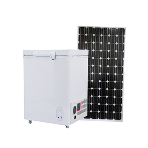 <strong>Solar</strong> <strong>Powered</strong> 12V DC Camping <strong>Fridge</strong> 100L Battery <strong>Powered</strong> Freezer <strong>Solar</strong> Deep Freezer - Product Image 1