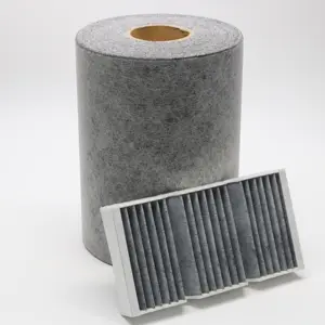 Deodorizing activated carbon cabin filter material sandwich laminated carbon cloth for industrial filter