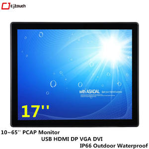 Pcap Industrial Marco abierto Monitor LCD de 17 pulgadas Monitor de pantalla táctil para computadora todo en uno Panel de pantalla táctil industrial Pc - Product Image 2