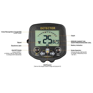 Ad alta sensibilità a buon mercato sotterraneo oro scan rilevatore di profondità per andare di prospezione e <span class=keywords><strong>tesoro</strong></span> oro rilevamento - Product Image 2
