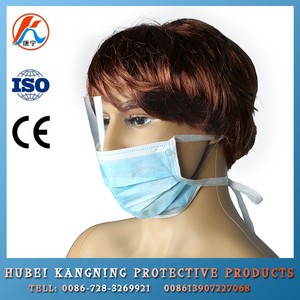 Contra el tabaquismo 3 capas no tejidas mascarilla con protector ocular - Product Image 2