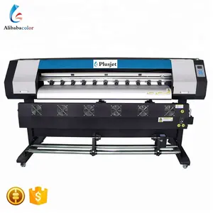 Mejor Precio Plusjet 1,8 m XP600 eco solvente impresora de inyección de tinta con cabeza Epson Flex Banner máquina de impresión