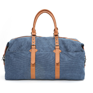 En stock Unisex de lona bolsa de viaje de gran tamaño del equipaje de mano - Product Image 2