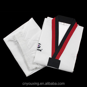 <span class=keywords><strong>Poom</strong></span> V-col enfants taekwondo uniforme/personnalisé enfants taekwondo uniforme - Product Image 2