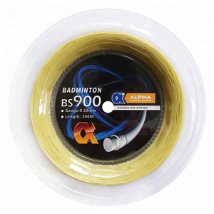 ALPHA Badminton <strong>String</strong> BS900 0.68mm <strong>Strong</strong> Nylon Multifilament Durable Wholesale 200m Reel Black White Yellow Blue Hot Sale - Product Image 2