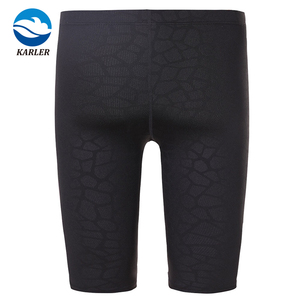 Personnalisé polyester noir <span class=keywords><strong>homme</strong></span> nager brouilleur maillot de bain maillots de bain - Product Image 3