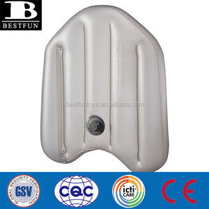 Kickboard inflable de PVC grueso y resistente, ayuda flotante de <span class=keywords><strong>Entrenamiento</strong></span> de natación portátil plegable duradera para práctica de piscina de adultos y niños - Product Image 2