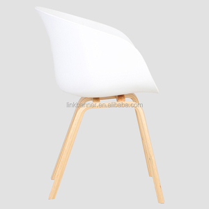 Comercio al por mayor Simple Deign Emes LK509-6 Color Sólido Silla De Comedor de Plástico - Product Image 3