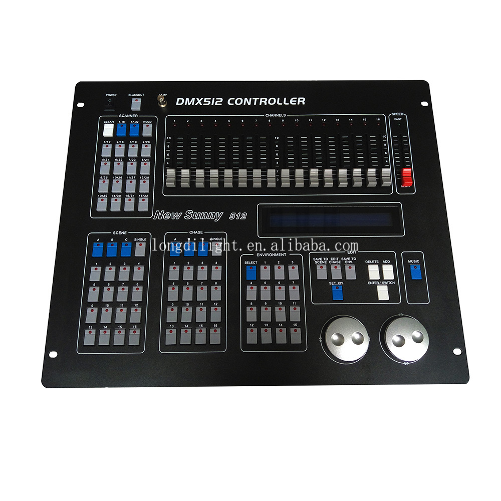 Sunny 512 Mini DMX Light Console - LED Controller for Hotels