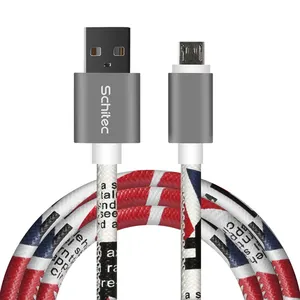 있었군요 만 distribuidor mayorista small order acceptable Metail 쉘 가죽 꼰 USB cable 대 한 all 폰